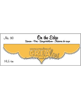 Crealies On The Edge Dies No. 30 with Double Stitchline (CLOTE30)