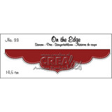Crealies On The Edge Dies No. 33 with Double Stitchline (CLOTE33)
