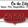Crealies On The Edge Stansen No. 33 met Dubbele Stippenlijn (CLOTE33)