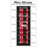 Crealies Mini Albums Decoration No. 98 Rectangles (CLMA98)