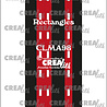 Crealies Mini Albums Decoration No. 98 Rectangles (CLMA98)