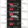 Crealies Mini Albums Decoratie No. 99 Cirkels (CLMA99)
