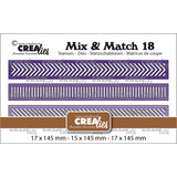 Crealies Mix & Match Stansen No. 18 Strips A (CLMIX18)
