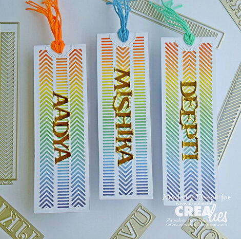 Crealies Mix & Match Dies No. 18 Strips A (CLMIX18)