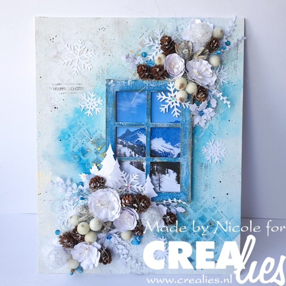 Crealies Mix & Match Stansen No. 22 Sneeuwvlokken (CLMix22) Crealies Mix & Match Stansen No. 22 Sneeuwvlokken (CLMix22)