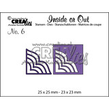 Crealies Inside Or Out Stansen No. 6 Corners A (CLIO06)