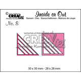 Crealies Inside Or Out Stansen No. 8 Corners C (CLIO08)