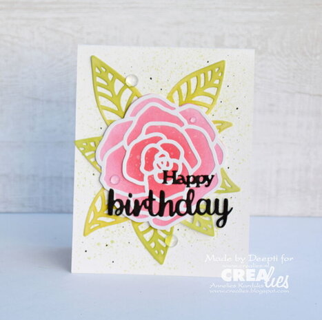 Crealies Inside Or Out Stansen No. 102 Bladeren A (CLIO102)