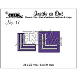 Crealies Inside Or Out Stansen No. 17 Corners K (CLIO17)