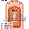Crealies Labelzz & Tagzz Dies No. 18 with Dots (CLLT18)