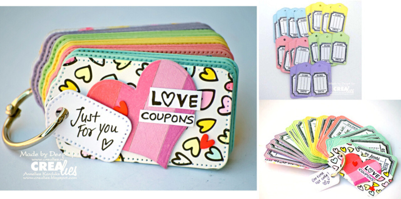 Crealies Labelzz & Tagzz Dies No. 18 with Dots (CLLT18)