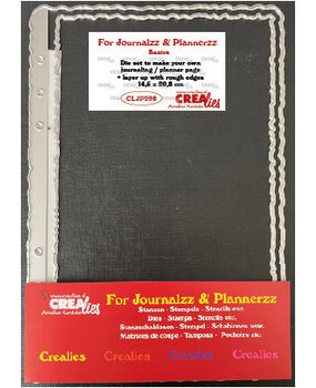 Crealies For Journalzz & Plannerzz Dies Journaling/Planner Page + Layer Up w/ Rough Edges (CLJP996)