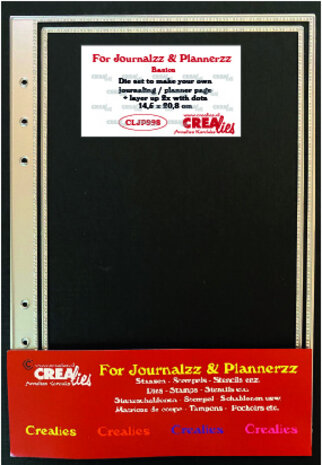 Crealies For Journalzz & Plannerzz Dies Journaling/Planner Page + Layer Up w/ Dots (CLJP998) Crealies For Journalzz & Plannerzz Dies Journaling/Planner Page + Layer Up w/ Dots (CLJP998)