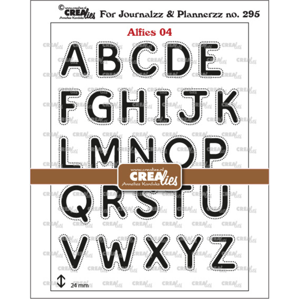 For Journalzz & Plannerzz Stamps No. 4 Alfies: Capital Letters (CLJP295 ...