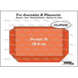 Crealies For Journalzz & Plannerzz Dies Pocket Medium + Layer Up (CLJP652)
