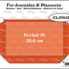 Crealies For Journalzz & Plannerzz Stansen Pocket Medium + Extra Laag (CLJP652) Crealies For Journalzz & Plannerzz Stansen Pocket Medium + Extra Laag (CLJP652)