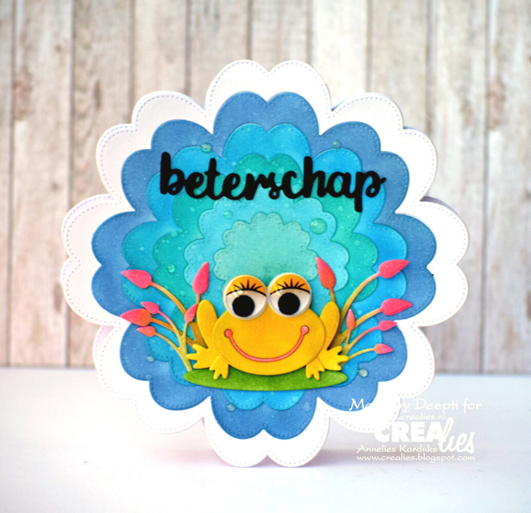 Crealies Duo Dies No. 58A Leaves 12 Mirror Image (CLDD58A)