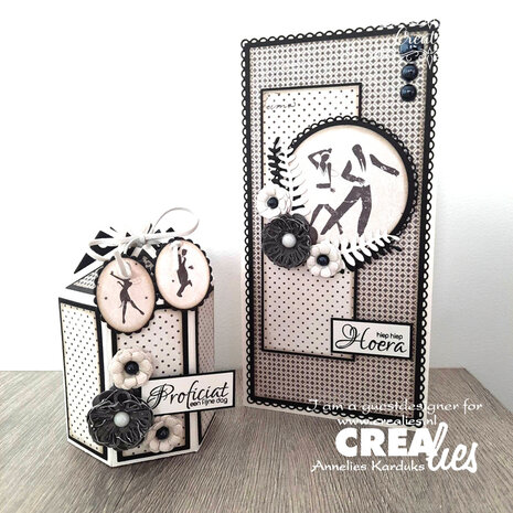 Crealies Duo Stansen No. 67 Blaadjes 18 Dichte (CLDD67)