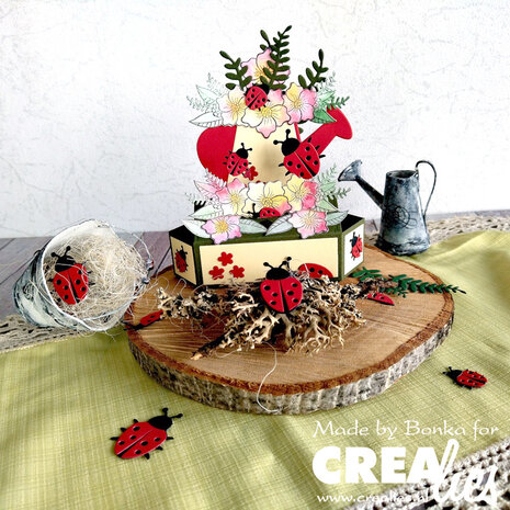 Crealies Duo Dies No. 67 Leaves 18 Solid (CLDD67)