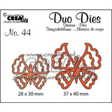 Crealies Duo Dies No. 44 Butterflies 6 (CLDD44)
