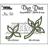 Crealies Duo Dies No. 56 Leaves 10 (CLDD56)