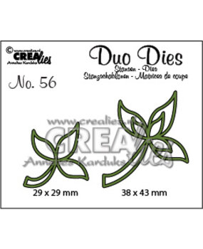 Crealies Duo Dies No. 56 Leaves 10 (CLDD56)