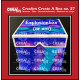 Crealies Create A Box Dies No. 27 Explosion (Or Not) Box (CCAB27)