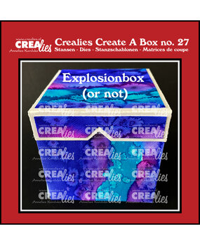 Crealies Create A Box Stansen No. 27 Explosion (Or Not) Box (CCAB27)