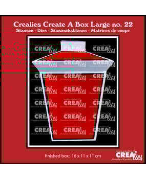 Crealies Create A Box Large Dies No. 22 Lantern Large (CCABL22)