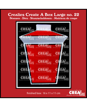 Crealies Create A Box Large Stansen No. 22 Lantaarn Groot (CCABL22)