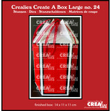 Crealies Create A Box Large Dies No. 24 Hexagon Box Large (CCABL24)
