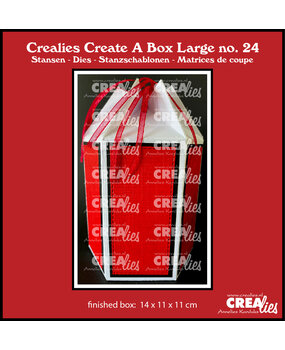 Crealies Create A Box Large Dies No. 24 Hexagon Box Large (CCABL24)