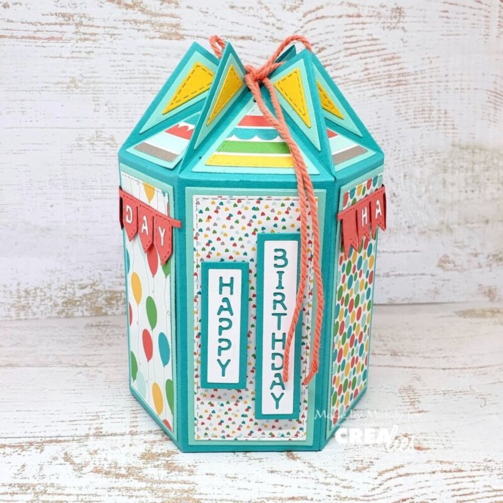 Crealies Create A Box Large Dies No. 24 Hexagon Box Large (CCABL24) Crealies Create A Box Large Dies No. 24 Hexagon Box Large (CCABL24)