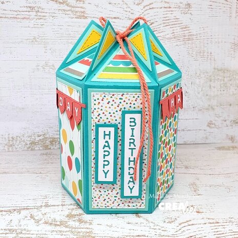 Crealies Create A Box Large Stansen No. 24 Zeshoek Doos Groot (CCABL24) Crealies Create A Box Large Stansen No. 24 Zeshoek Doos Groot (CCABL24)