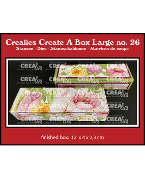 Crealies Create A Box Large Dies No. 26 Tealight Box (CCABL26)