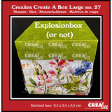 Crealies Create A Box Large Stansen No. 27 Explosion (Or Not) Box Groot (CCABL27)