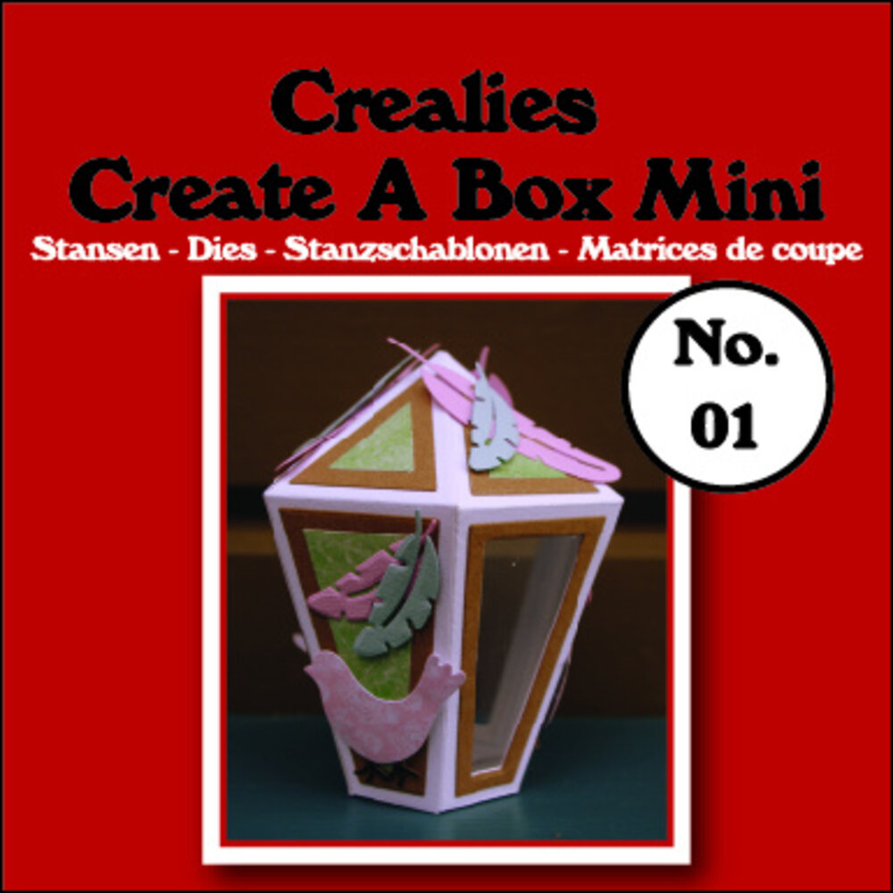 Crealies Create A Box Mini Stansen No. 01 Lantaarn (CCABM01) Crealies Create A Box Mini Stansen No. 01 Lantaarn (CCABM01)