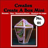 Crealies Create A Box Mini Dies No. 01 Lantern (CCABM01)