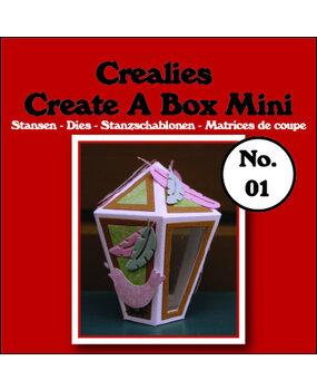 Crealies Create A Box Mini Stansen No. 01 Lantaarn (CCABM01)