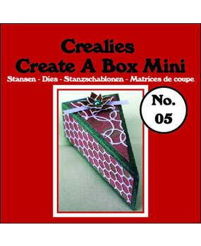 Crealies Create A Box Mini Dies No. 05 Piece of Cake (CCABM05)