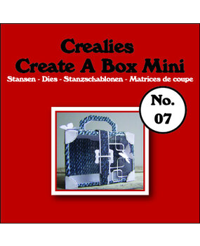 Crealies Create A Box Mini Dies No. 07 Suitcase Large (CCABM07)