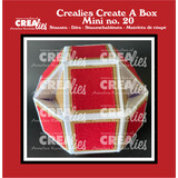 Crealies Create A Box Mini Dies No. 20 Disco Ball Box Mini (CCABM20)