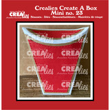 Crealies Create A Box Mini Dies No. 23 Standing Pillowbox Mini (CCABM23)