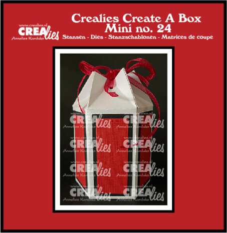Crealies Create A Box Mini Stansen No. 24 Zeshoek Doos Mini (CCABM24) Crealies Create A Box Mini Stansen No. 24 Zeshoek Doos Mini (CCABM24)