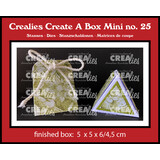 Crealies Create A Box Mini Dies No. 25 Triangle Box Mini (CCABM25)