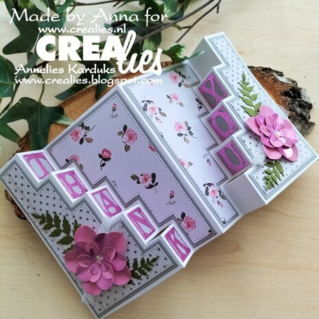 Crealies Alfies Stansenset No. 6 Alfabet In Vierkantjes (CLALF06)
