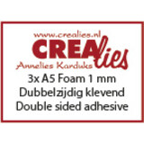 Crealies Basis Foam A5 1mm (3pcs) (CLBSF1mm)