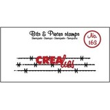 Crealies Bits & Pieces Stempels No. 163 Prikkeldraad (CLBP163)