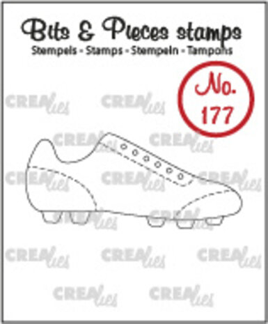 Crealies Bits & Pieces Stempels No. 177 Sportschoen (CLBP177)