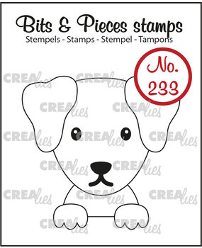 Crealies Bits & Pieces Stempels No. 233 Hond (CLBP233)